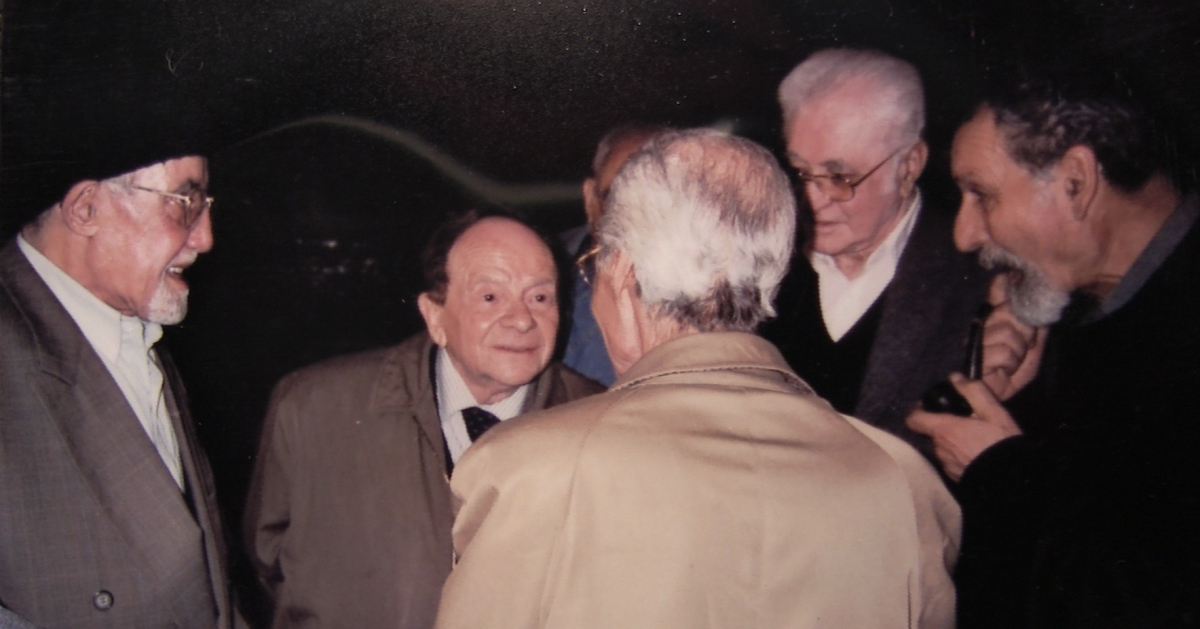 2002 — من اليسار، بن زين، علّاق، قايدي، خالفة و سعيد.