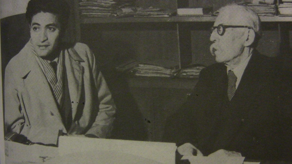 1963 — بوعلام خالفة يستقبل مارسال كاشين في مقر "الجزائر جمهورية"