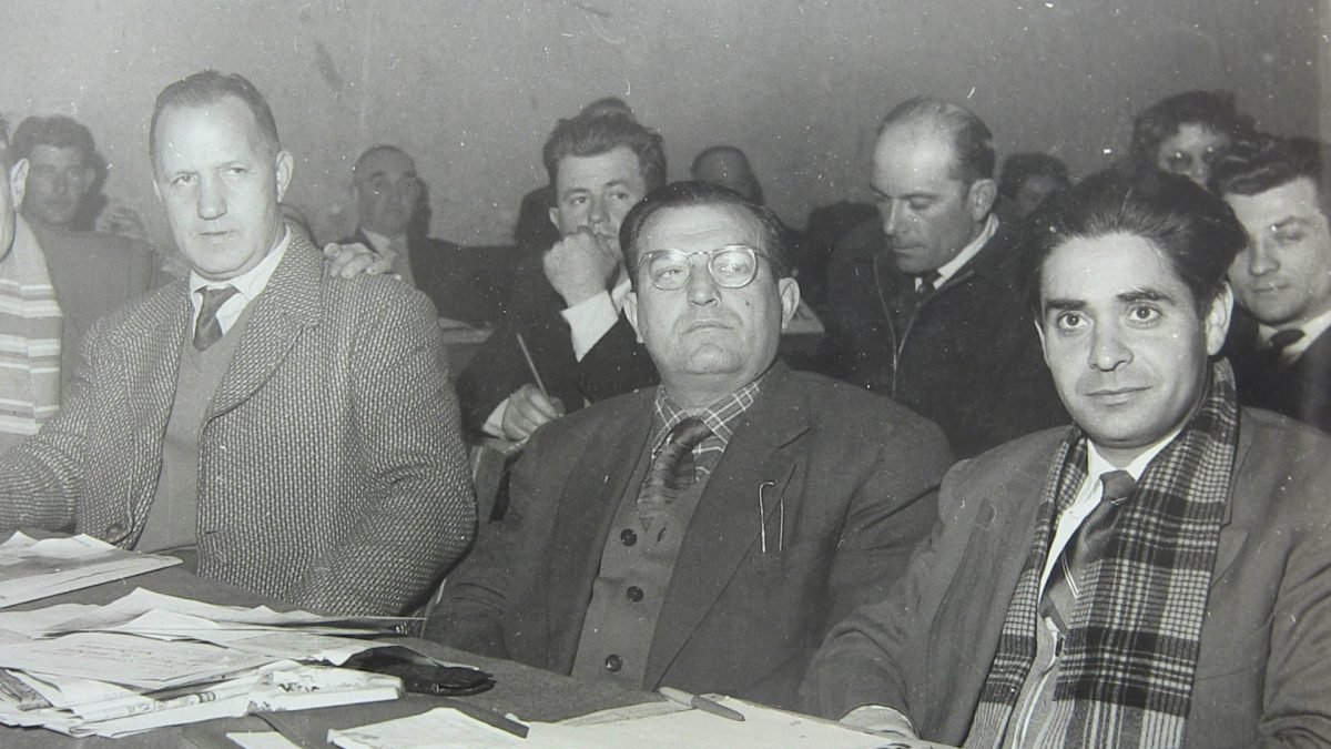 1953 — من اليسار،غاليناري، دوميناك و حجّاج.