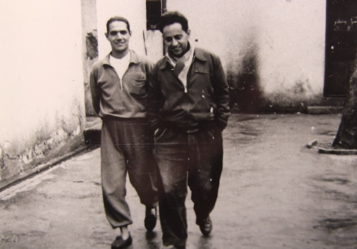 1957 — هنري زانيتاكسي و "كوكو" ناهوري (معتقل لودي)