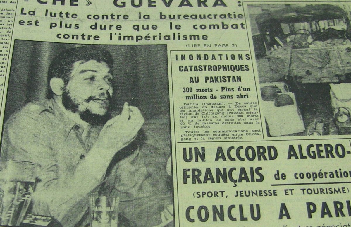 1963 — "التشي" في مقر "الجزائر جمهورية"
