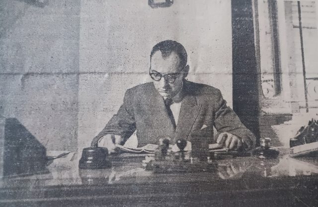 René Justrabo maire de Sidi Bel Abbès