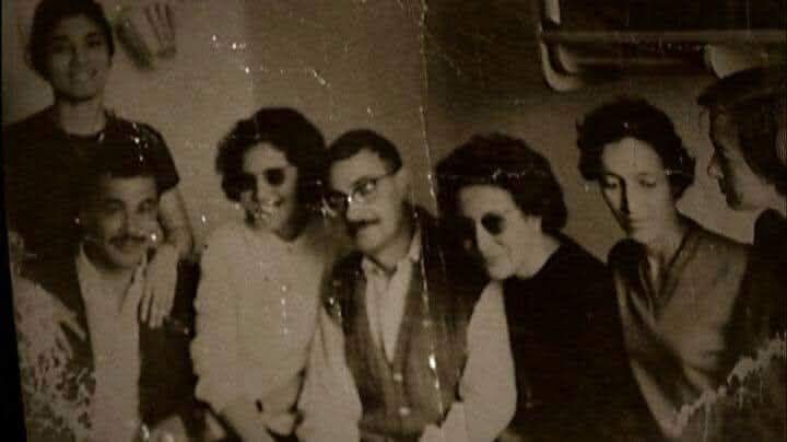 1959 — قابي جيميناز على اليمين، في الجزائر