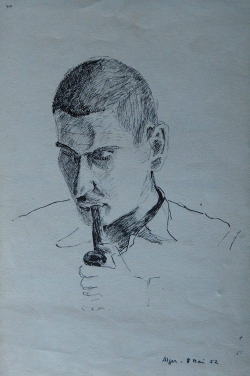 1952 — جان بيار سعيد خارجا من السجن