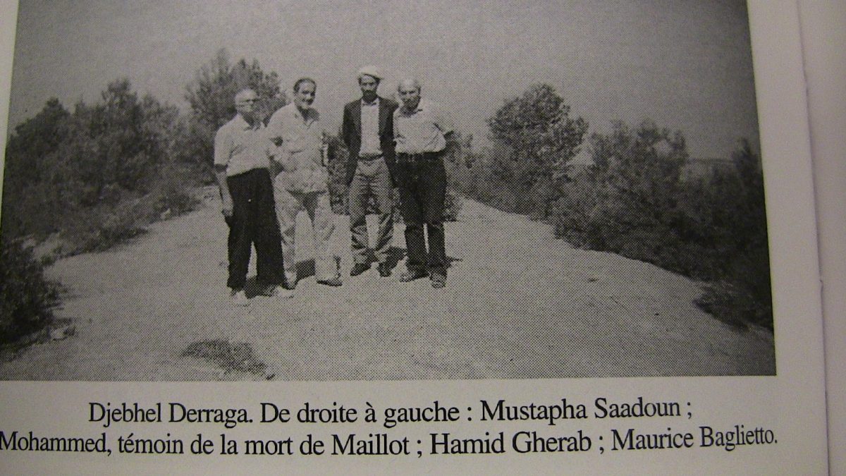 1962 — من اليمين، سعدون، محمد، غرّاب و باغلييطو