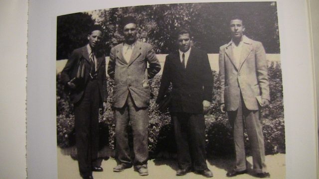Sétif. A gauche, Khellef, Aoudjadj, William Sportisse et Rabadj.