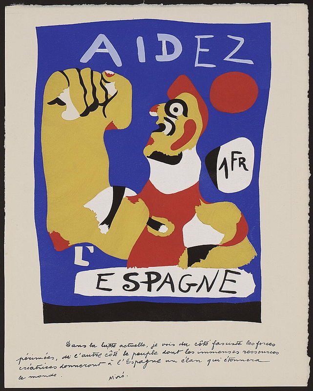 1937 — تضامن مع الجمهورية الإسبانية (ميرو)