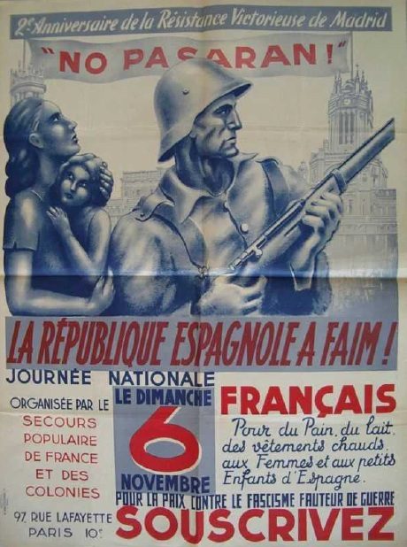 Soutien à la république espagnole